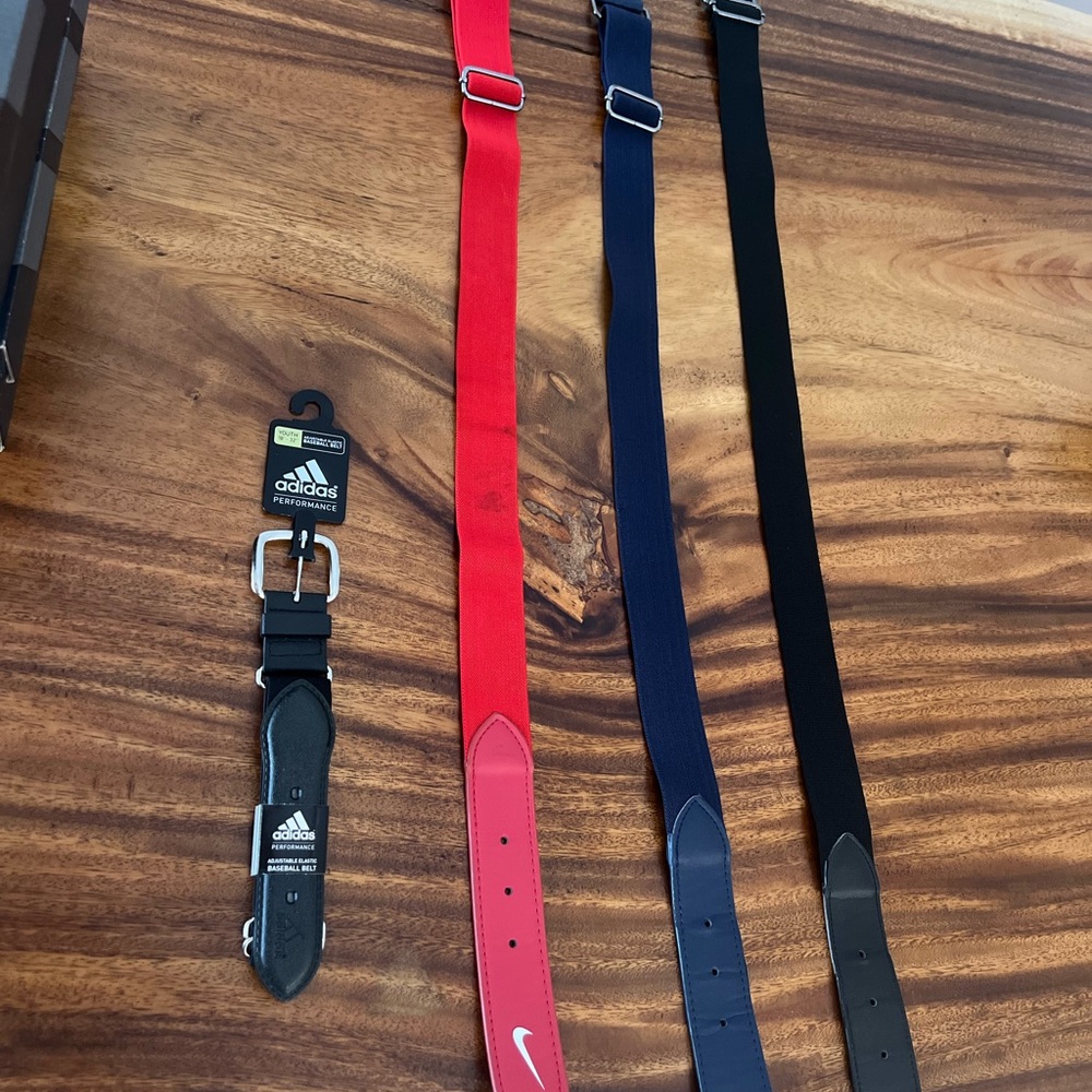 Boy baseball belts